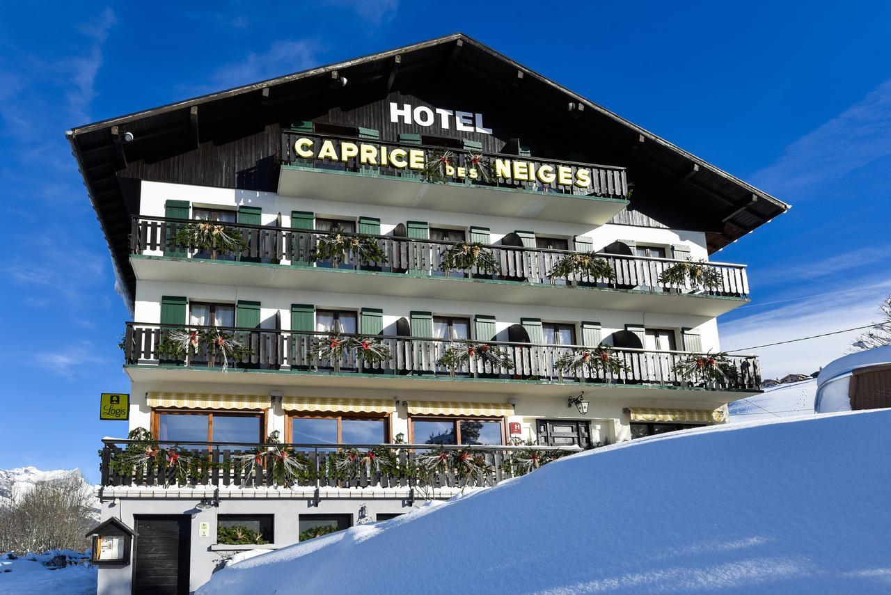 Hotel Le Caprice Des Neiges Combloux Esterno foto